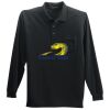 Long Sleeve Silk Touch Polo with Pocket Thumbnail